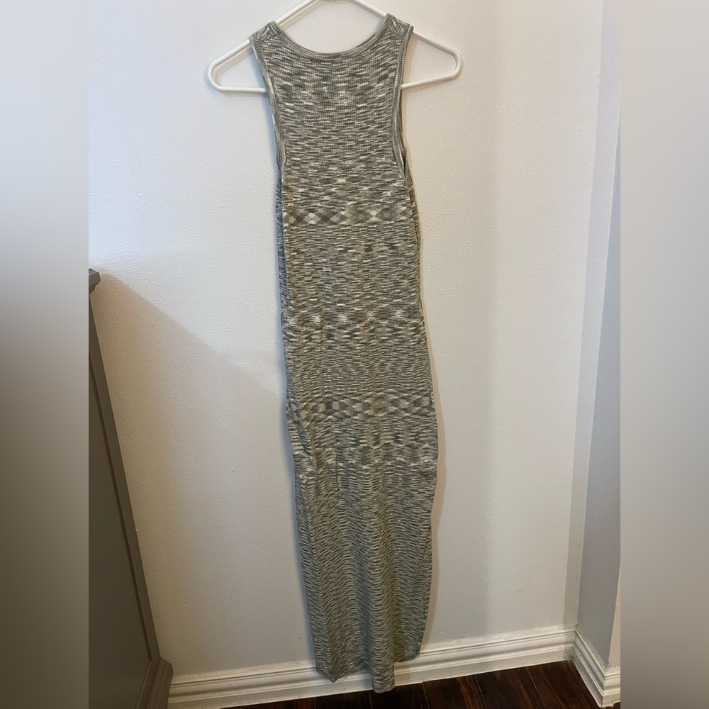 Emory Park | Knit Green Sleeveless Maxi Dress